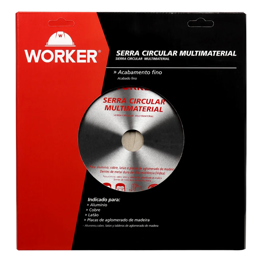 Disco de Serra Multimaterial 12'' 96 Dentes 30Mm Worker