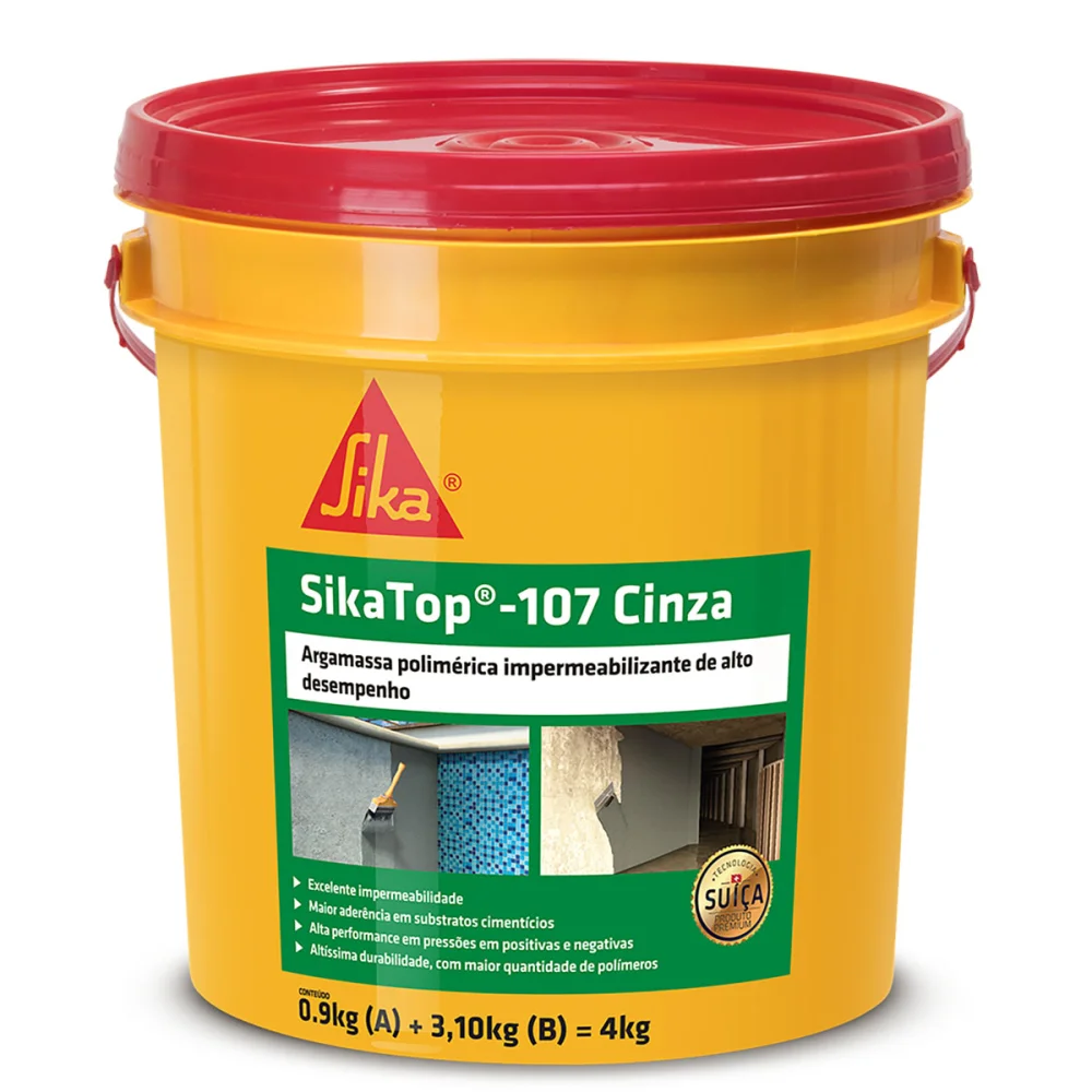 Sikatop-107 Revestimento Impermeabilizante 4Kg Sika