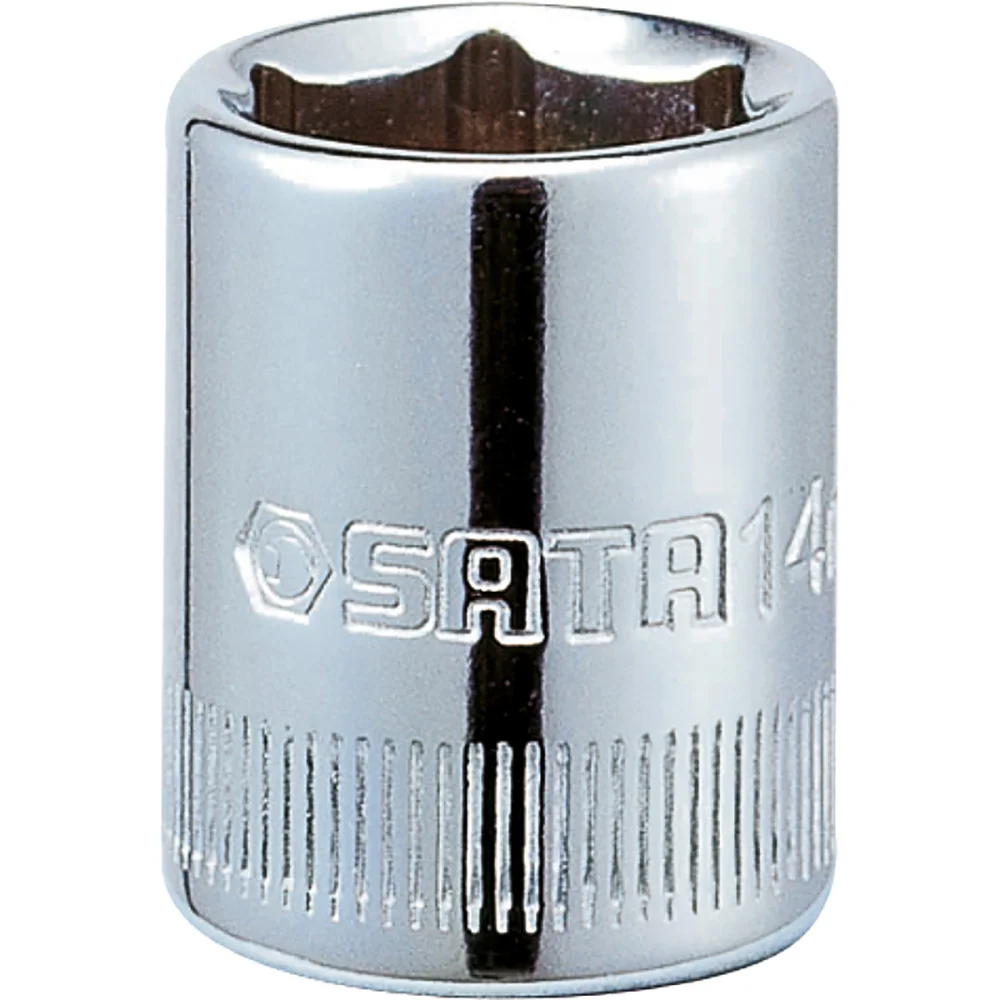 Soquete Sextavado Encaixe 1/4" 7Mm Sata