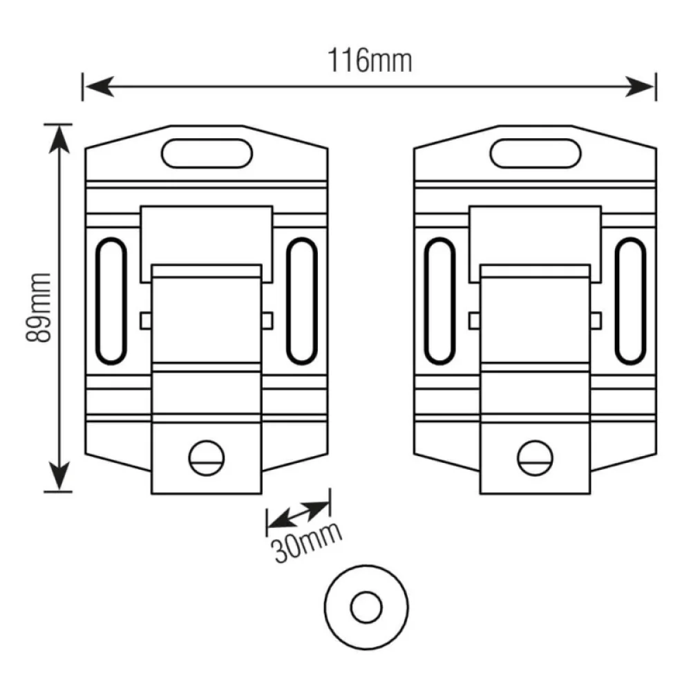 Suporte Fixo Universal para Tv de 10” a 100” Preto da Brasforma