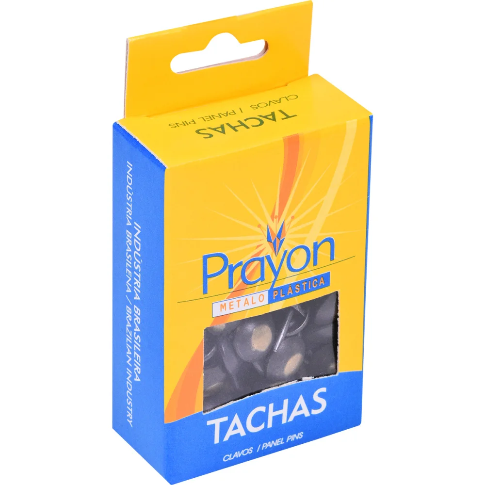 Tacha Latão Fumê 10X16 Caixa com 100 Peças Prayon