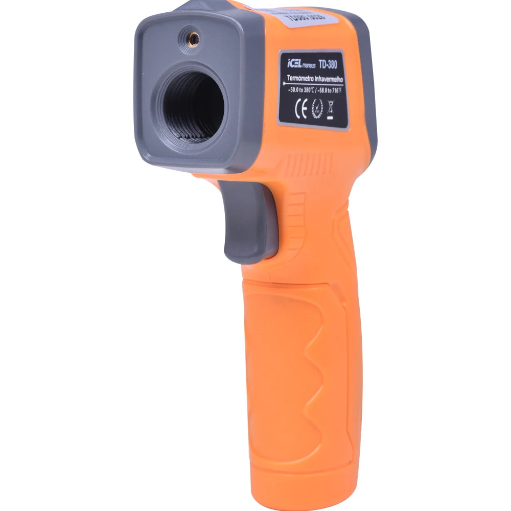 Termômetro Digital Infravermelho com Mira Laser Td-380 Icel