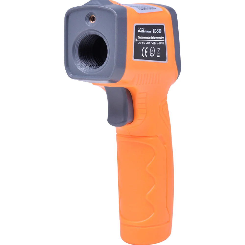 Termômetro Digital Infravermelho com Mira Laser Td-580 Icel