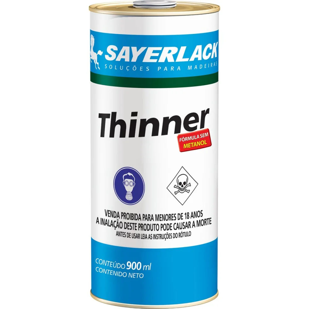 Thinner Diluente 900Ml da Sayerlack