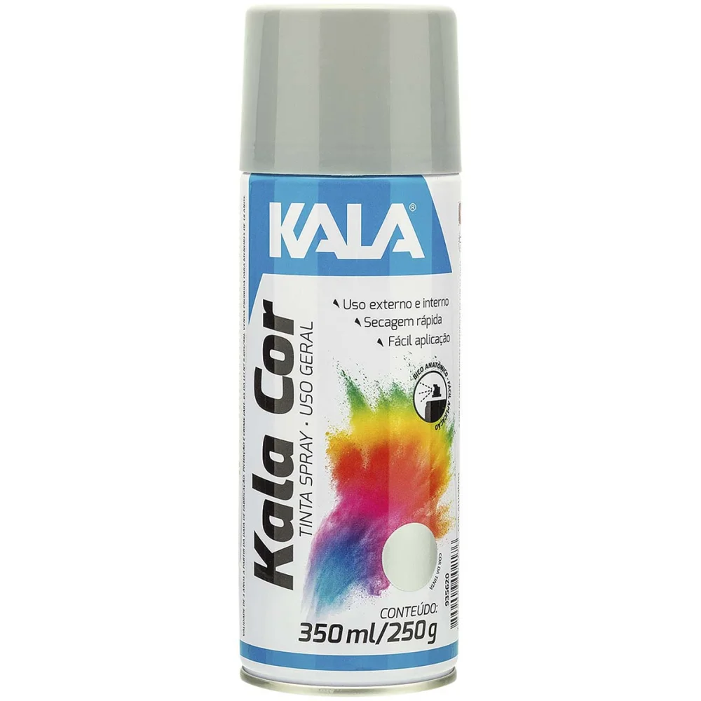 Tinta Spray uso Geral Kala Alumínio 350Ml