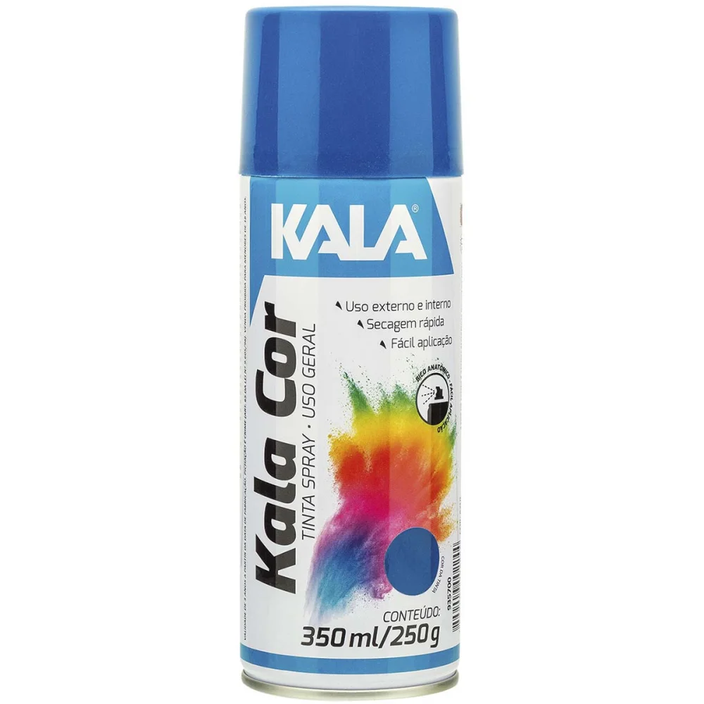Tinta Spray uso Geral Kala Azul 350Ml