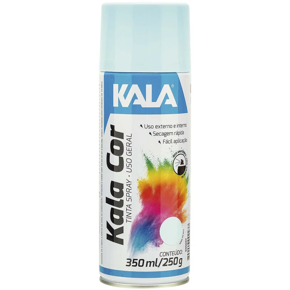 Tinta Spray uso Geral Kala Azul Claro 350Ml