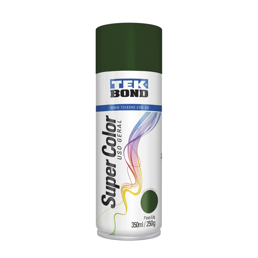 Tinta Spray Usogeral Verde Escuro 350Ml Tekbond