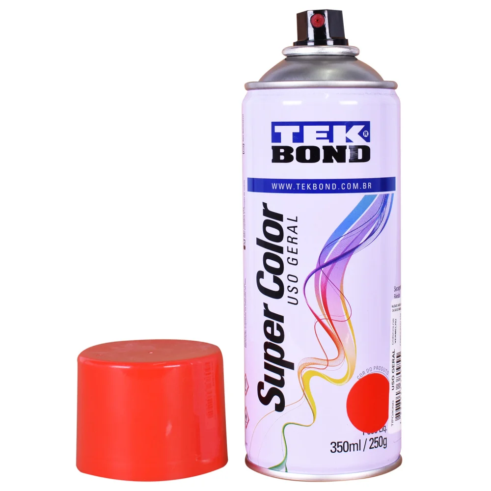 Tinta Spray Vermelho 350Ml Tekbond
