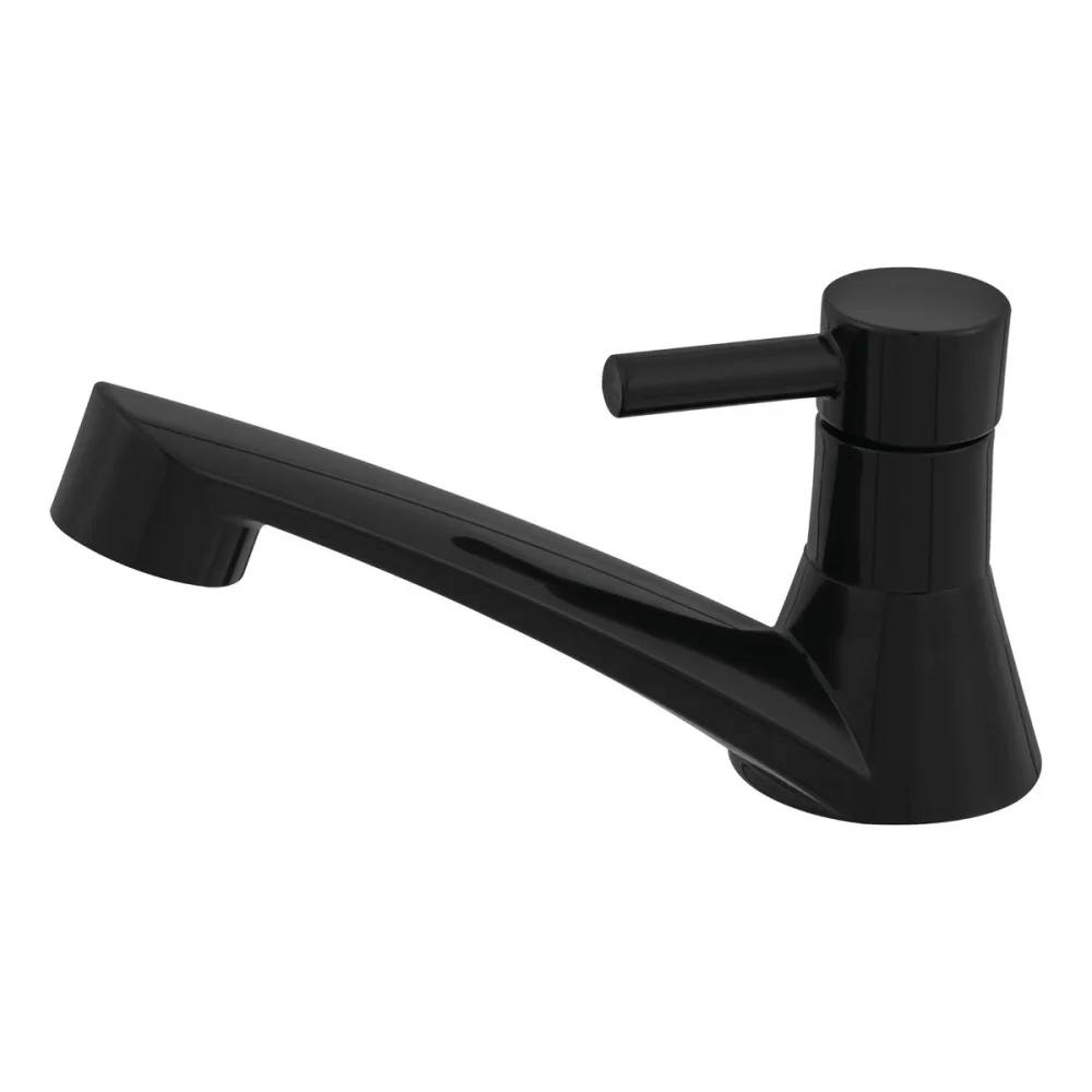 Torneira para Lavatório de Mesa Abs 1194 1/4" Preto da Higo