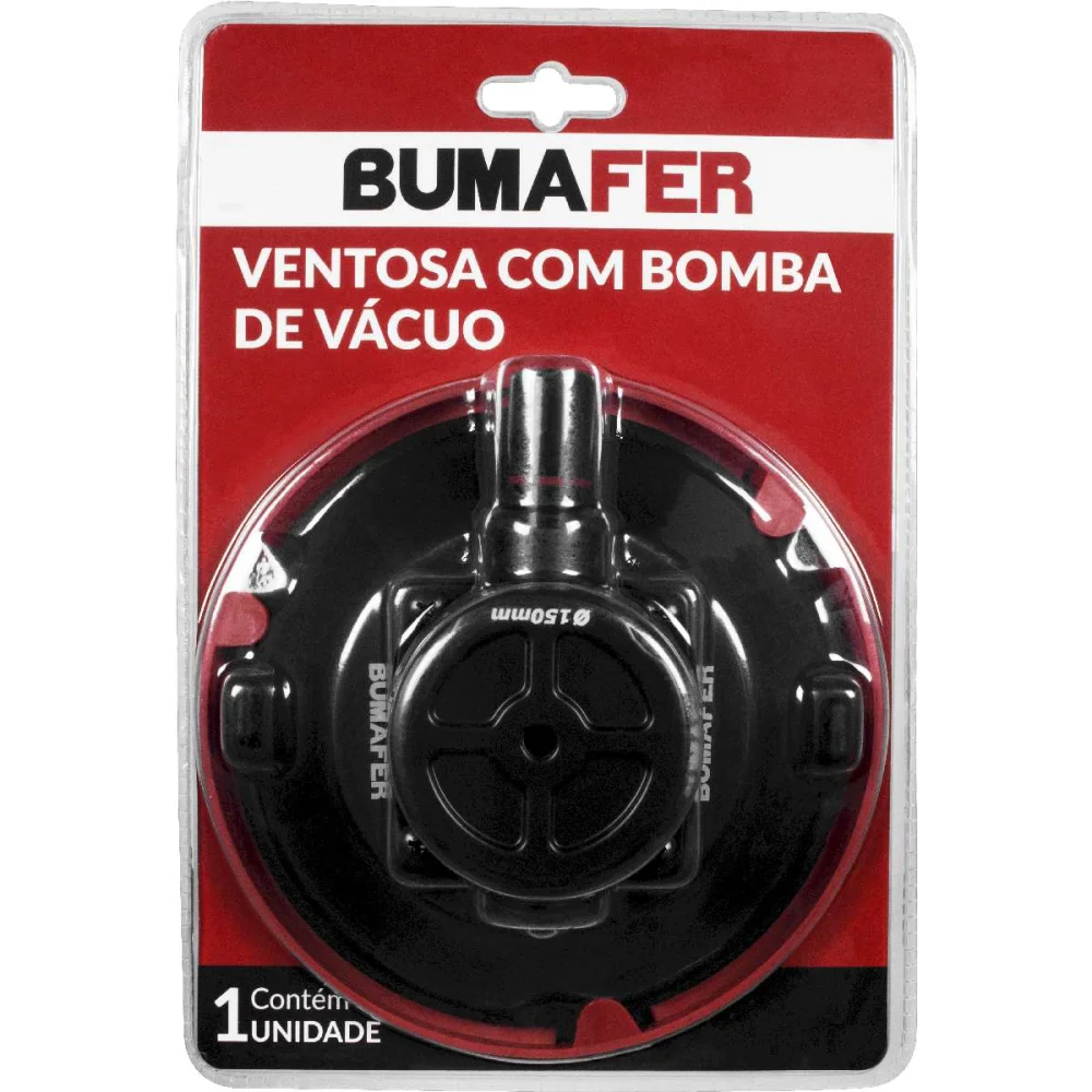 Ventosa com Bomba de Vácuo 150Mm 70Kg Bumafer