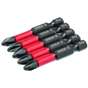 Bits Ph2 1/4X50Mm Worker 5 Peças Bits Ph2 1/4X50Mm Worker 5 Peças