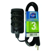 Extensão Elétrica Pl Daneva 2X0,75Mm 3M Preta Extensão Elétrica Pl Daneva 2X0,75Mm 3M Preta