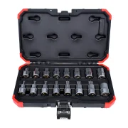 Jogo Soquetes Hexalobular 1/2" Tx Gedore Red – 16 Pçs Jogo Soquetes Hexalobular 1/2" Tx Gedore Red – 16 Pçs