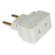 Adaptador 2P Chato Lorenzetti para 2P Branco Adaptador 2P Chato Lorenzetti para 2P Branco