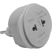 Adaptador Universal 3X1 Branco Interneed Adaptador Universal 3X1 Branco Interneed