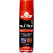 Adesivo Cola Spray 500Ml 340G Worker Adesivo Cola Spray 500Ml 340G Worker