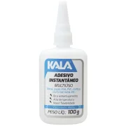 Adesivo Instantâneo 100G Bico Antientup Kala Adesivo Instantâneo 100G Bico Antientup Kala
