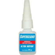 Adesivo Instântaneo Superciano 20G Adesivo Instântaneo Superciano 20G