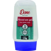 Álcool Gel 70 Bisnaga 175G Done Álcool Gel 70 Bisnaga 175G Done