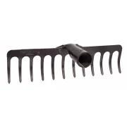 Ancinho Metálico Curvo Leve 12 Dentes sem Cabo Tramontina 77101124 Ancinho Metálico Curvo Leve 12 Dentes sem Cabo Tramontina 77101124