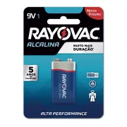 Bateria Alcalina 9V Rayovac Bateria Alcalina 9V Rayovac