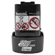 Bateria Íon de Lítio 12V 1,3Ah Bl1014 Makita Bateria Íon de Lítio 12V 1,3Ah Bl1014 Makita