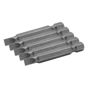 Bits Ponta Fenda 4,0Mm 1/4" X 50,8Mm 5Peças Collins Bits Ponta Fenda 4,0Mm 1/4" X 50,8Mm 5Peças Collins