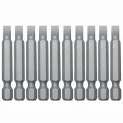 Bits Ponta Fenda Collins 6,0Mm 1/4" X 50,8Mm 5Peças Bits Ponta Fenda Collins 6,0Mm 1/4" X 50,8Mm 5Peças