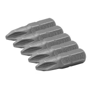 Bits 1/4" Ponta Phillips Ph2 X 25.4Mm 5 Peças 492922 Worker Bits 1/4" Ponta Phillips Ph2 X 25.4Mm 5 Peças 492922 Worker