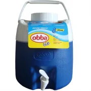 Botijão Térmico Obba / Globalsol 8L Azul Torneira Botijão Térmico Obba / Globalsol 8L Azul Torneira