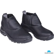 Botina em Couro Preta Vulca Flex 10Vb48 Marluvas Botina em Couro Preta Vulca Flex 10Vb48 Marluvas
