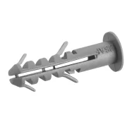 Bucha Nylon com Aba N°6 - 200 Peças Worker Bucha Nylon com Aba N°6 - 200 Peças Worker