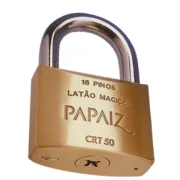 Cadeado Tetra Chave Papaiz Crt50 Cadeado Tetra Chave Papaiz Crt50
