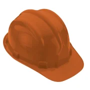 Capacete Construção com Carneira Laranja Worker Capacete Construção com Carneira Laranja Worker