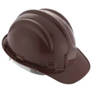 Capacete Construção com Carneira Marrom Worker Capacete Construção com Carneira Marrom Worker