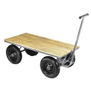 Carro Plataforma Madeira Cap 300Kg Worker Carro Plataforma Madeira Cap 300Kg Worker