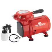 Compressor de Ar Direto 2.8 Bar com Kit Pintura Worker Bivolt Compressor de Ar Direto 2.8 Bar com Kit Pintura Worker Bivolt