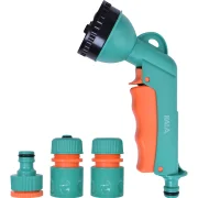 Conjunto Esguicho para Mangueira com 6 Jatos Kala – 4 Pçs Conjunto Esguicho para Mangueira com 6 Jatos Kala – 4 Pçs