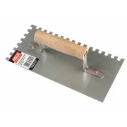 Desempenadeira Aço Max Metalúrgica Dentada 25,5X12Cm Desempenadeira Aço Max Metalúrgica Dentada 25,5X12Cm
