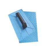 Desempenadeira Pvc Seniors Azul 18X30 Corrugada Desempenadeira Pvc Seniors Azul 18X30 Corrugada