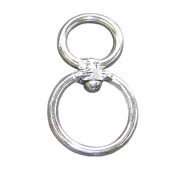 Destorcedor de Argola 25X25Mm Gs 12 Peças Destorcedor de Argola 25X25Mm Gs 12 Peças