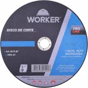 Disco Corte 7"x1,6"x7/8" Inox Worker Disco Corte 7"x1,6"x7/8" Inox Worker