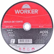 Disco Corte Aço 7 X 177,8Mm Worker Disco Corte Aço 7 X 177,8Mm Worker