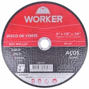 Disco Corte Aço 9" X 228,6 Worker Disco Corte Aço 9" X 228,6 Worker