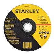 Disco de Corte Abrasivo 7” para Inox Modelo Sta8067 Stanley Disco de Corte Abrasivo 7” para Inox Modelo Sta8067 Stanley