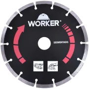Disco Diamantado Segmentado 230Mm X 25,4Mm Worker Disco Diamantado Segmentado 230Mm X 25,4Mm Worker