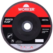 Disco Flap Curvo G120 115 X 22,23Mm Metal Worker - 1 Peça Disco Flap Curvo G120 115 X 22,23Mm Metal Worker - 1 Peça