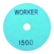 Disco Lixa Diamantado 100Mm Grão 1500 Worker Disco Lixa Diamantado 100Mm Grão 1500 Worker