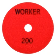 Disco Lixa Diamantado 100Mm Grão 200 Worker Disco Lixa Diamantado 100Mm Grão 200 Worker